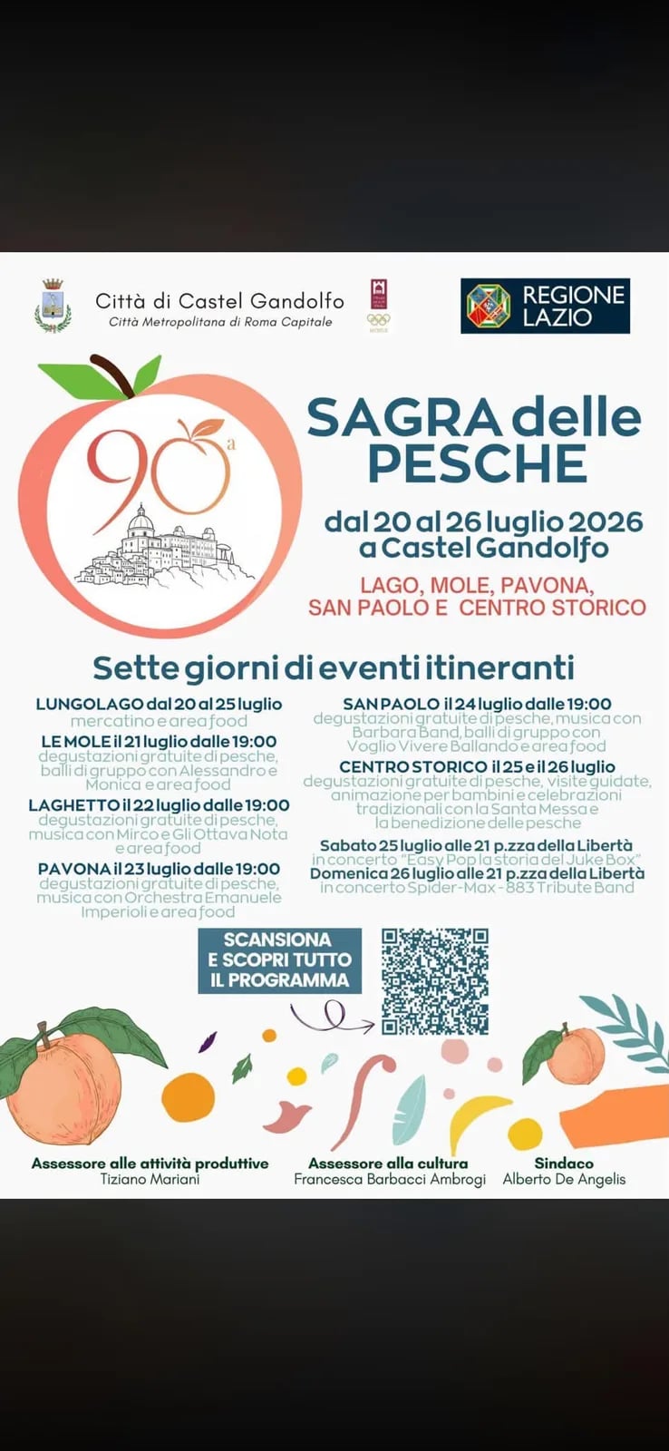 Sagra delle Pesche 2026