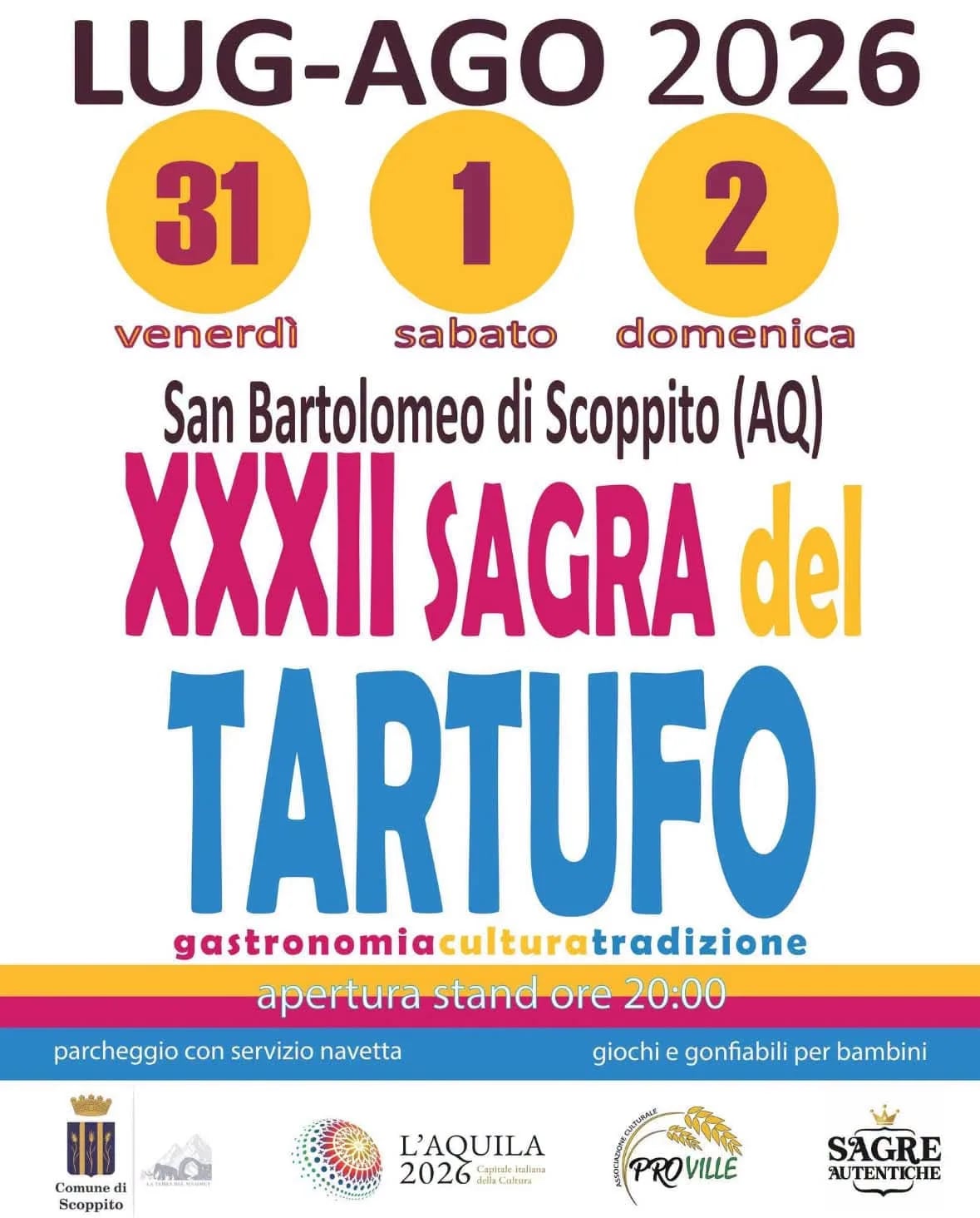 XXXII Sagra del Tartufo 2026