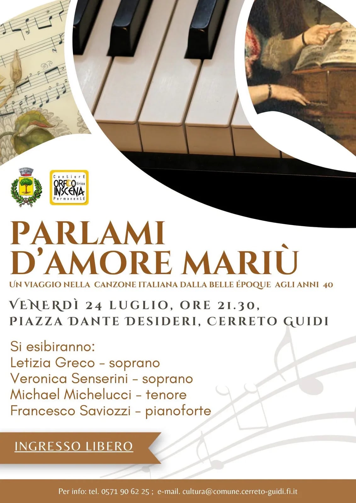 Parlami d'Amore Mariù 2026
