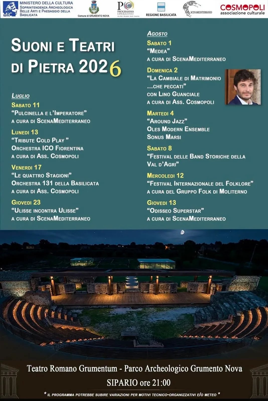 Around Jazz — Suoni e Teatri di Pietra 2026