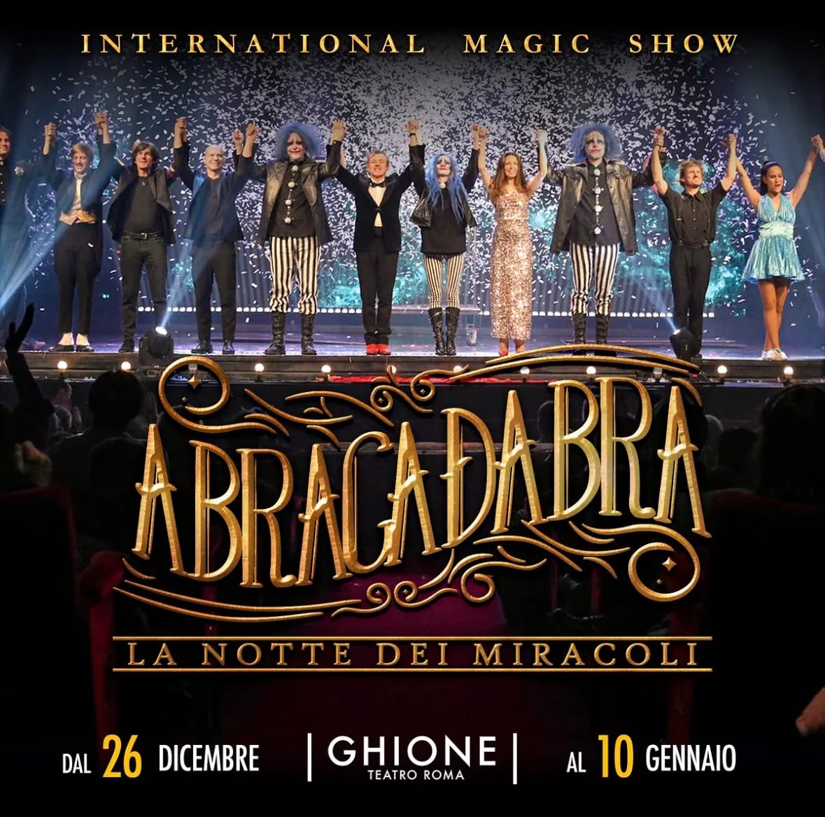 Locandina Abracadabra — La Notte dei Miracoli 2026 a Roma (Roma)