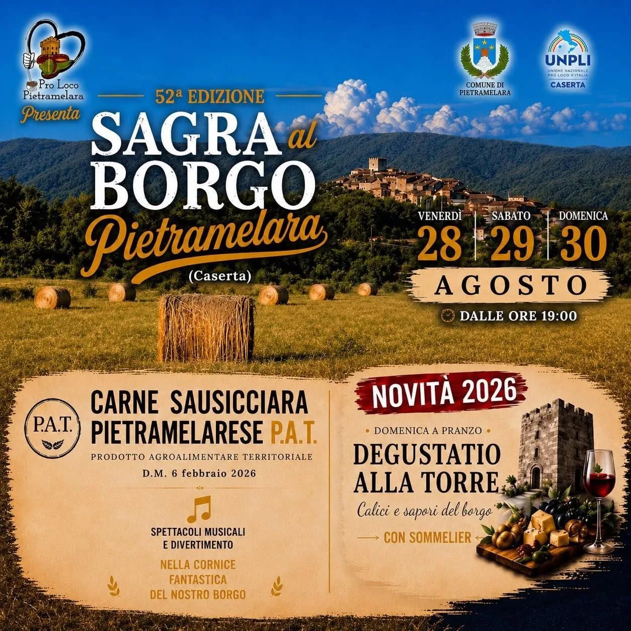 Sagra al Borgo di Pietramelara 2026