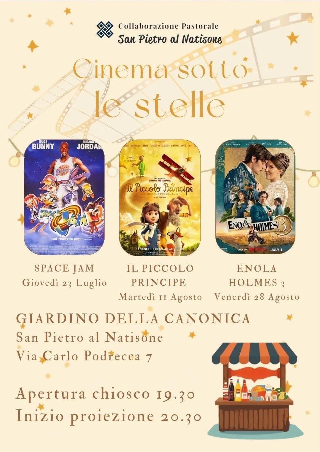 Enola Holmes 3 — Cinema sotto le stelle 2026