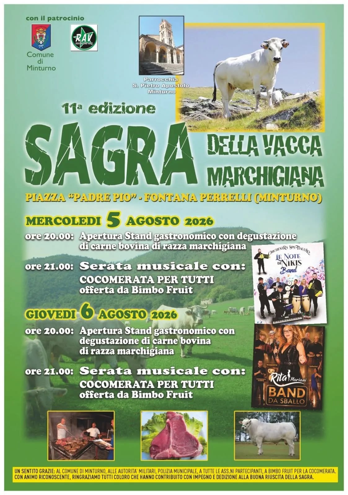11ª Sagra della Vacca Marchigiana 2026