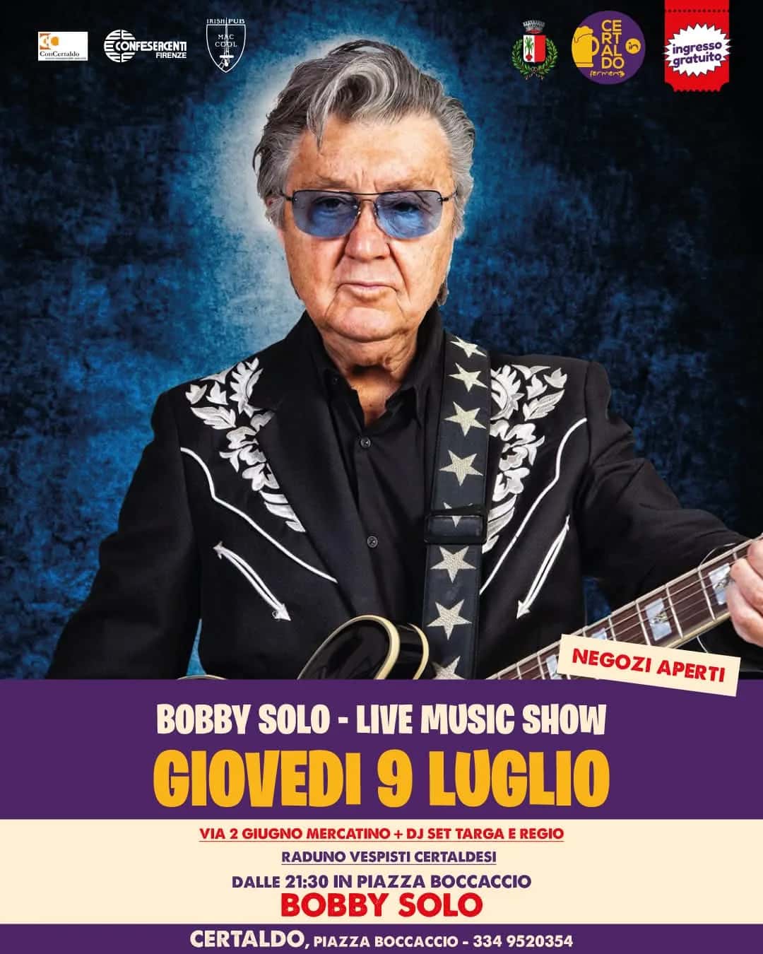 Bobby Solo Live Music Show 2026