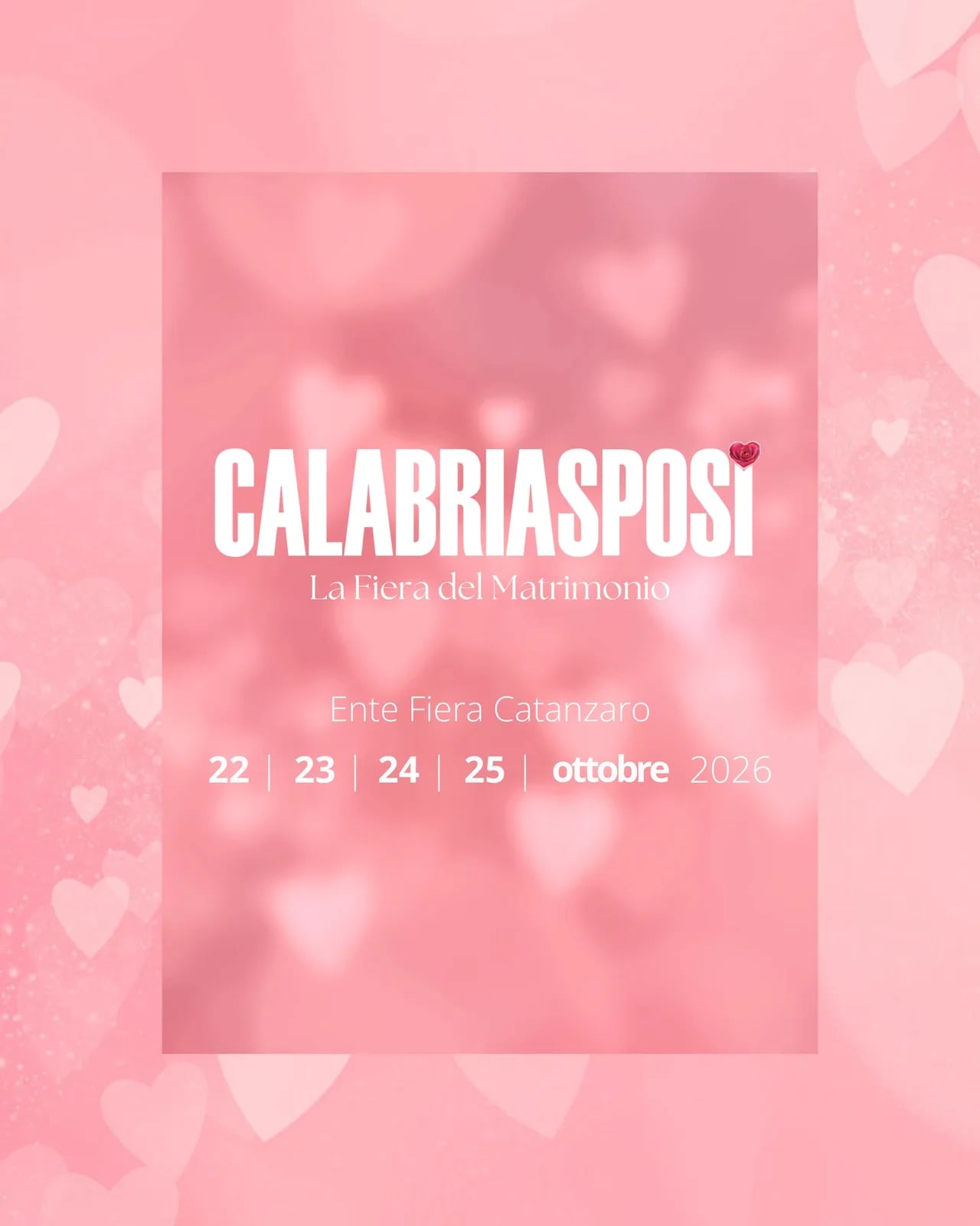Locandina CalabriAsposi La Fiera del Matrimonio 2026 a Catanzaro (Catanzaro)