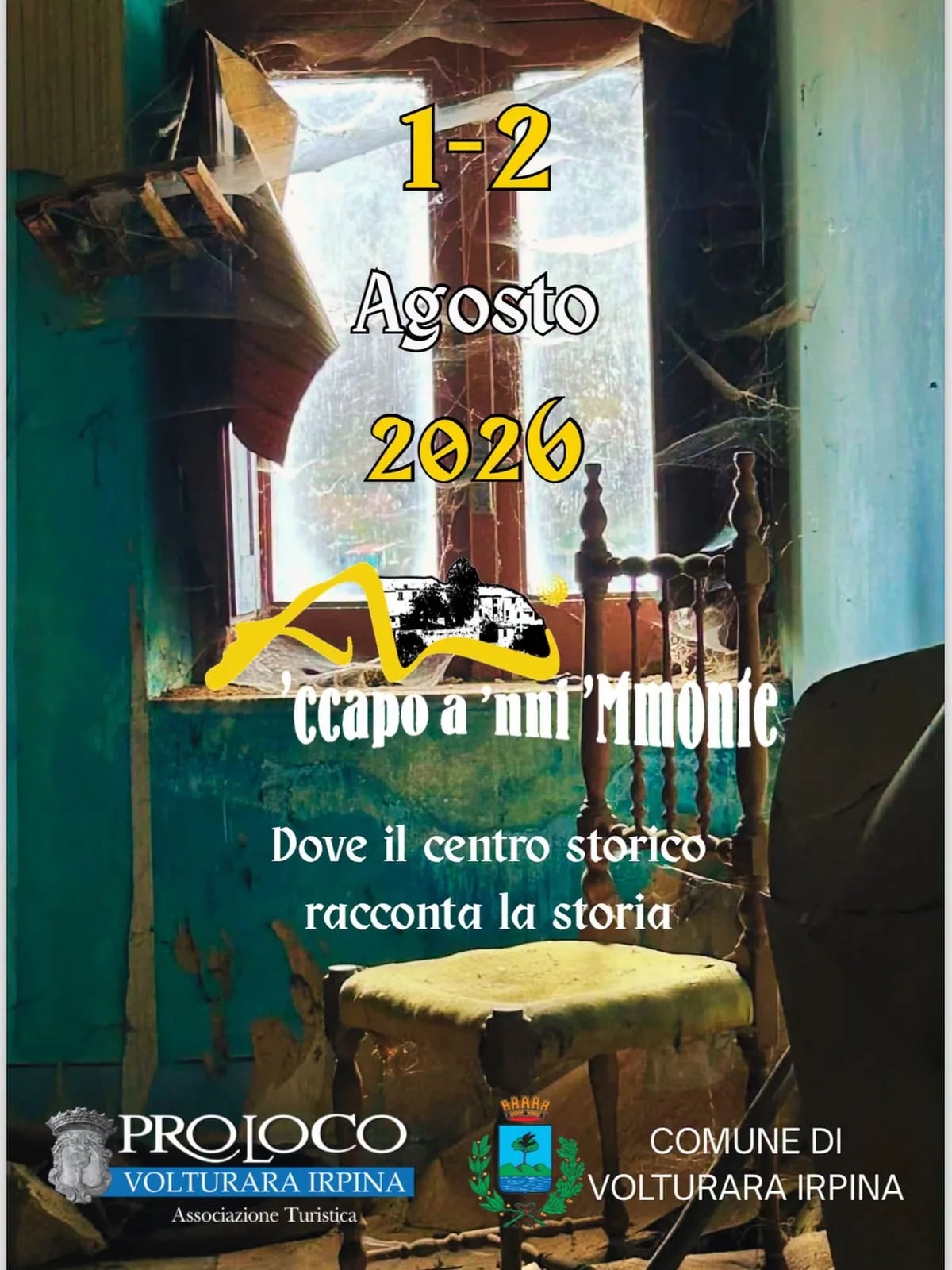 1-2 Agosto 2026 'Ccapo a'nni'Mmonte a Volturara Irpina