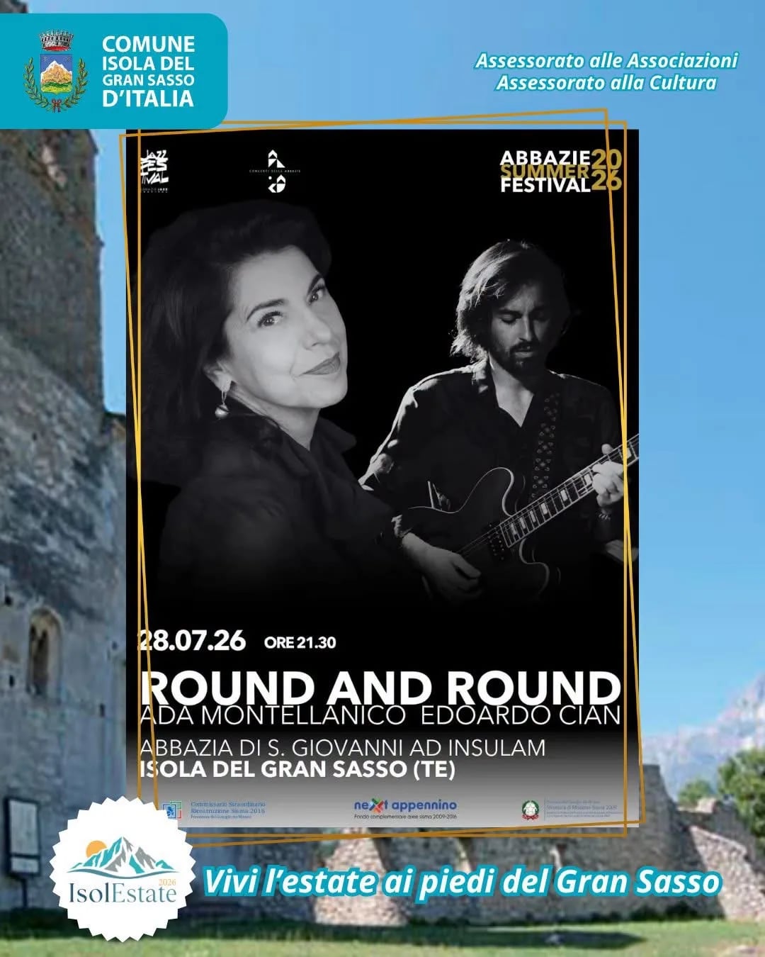 Abbazie Summer Festival 2026: Round and Round