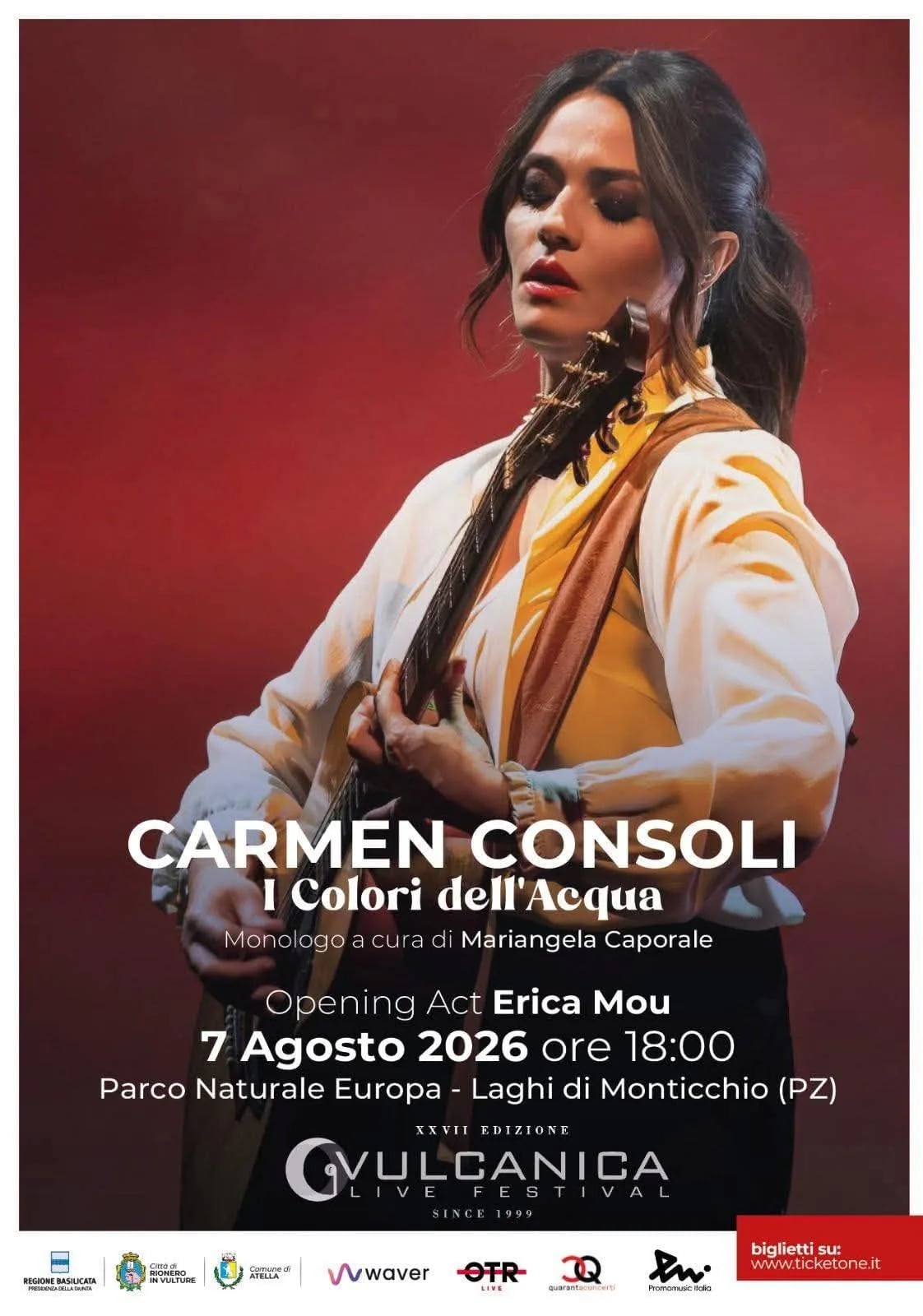 Carmen Consoli - I Colori dell'Acqua 2026