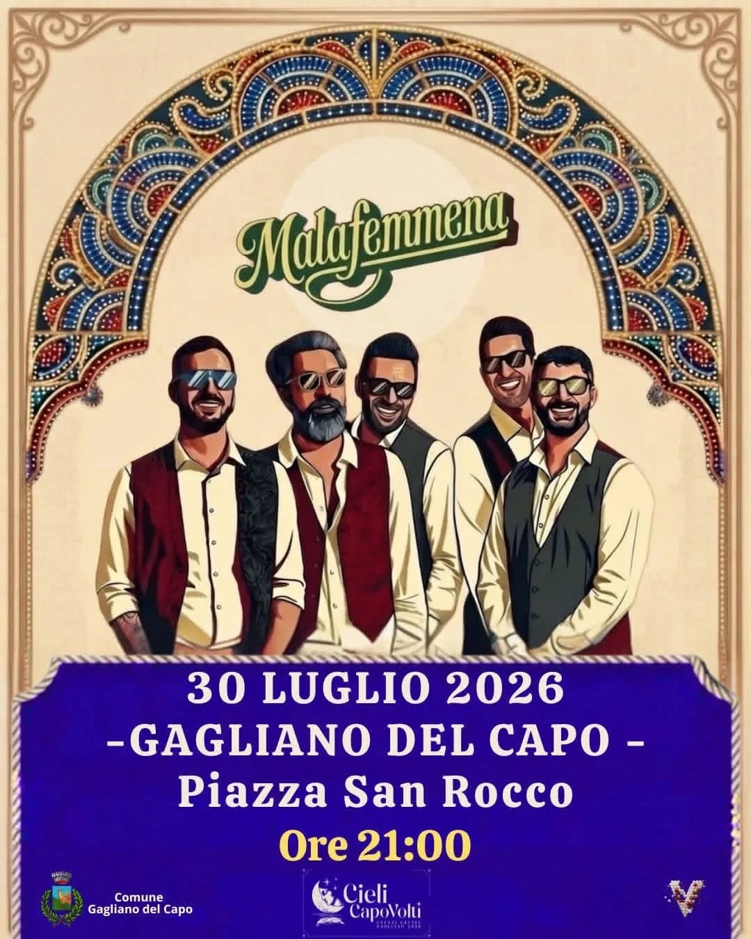 Malafemmena 2026 a Gagliano del Capo