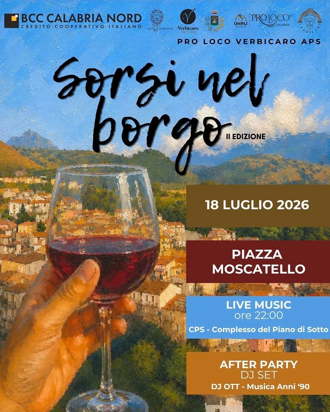II Edizione Sorsi nel Borgo 2026
