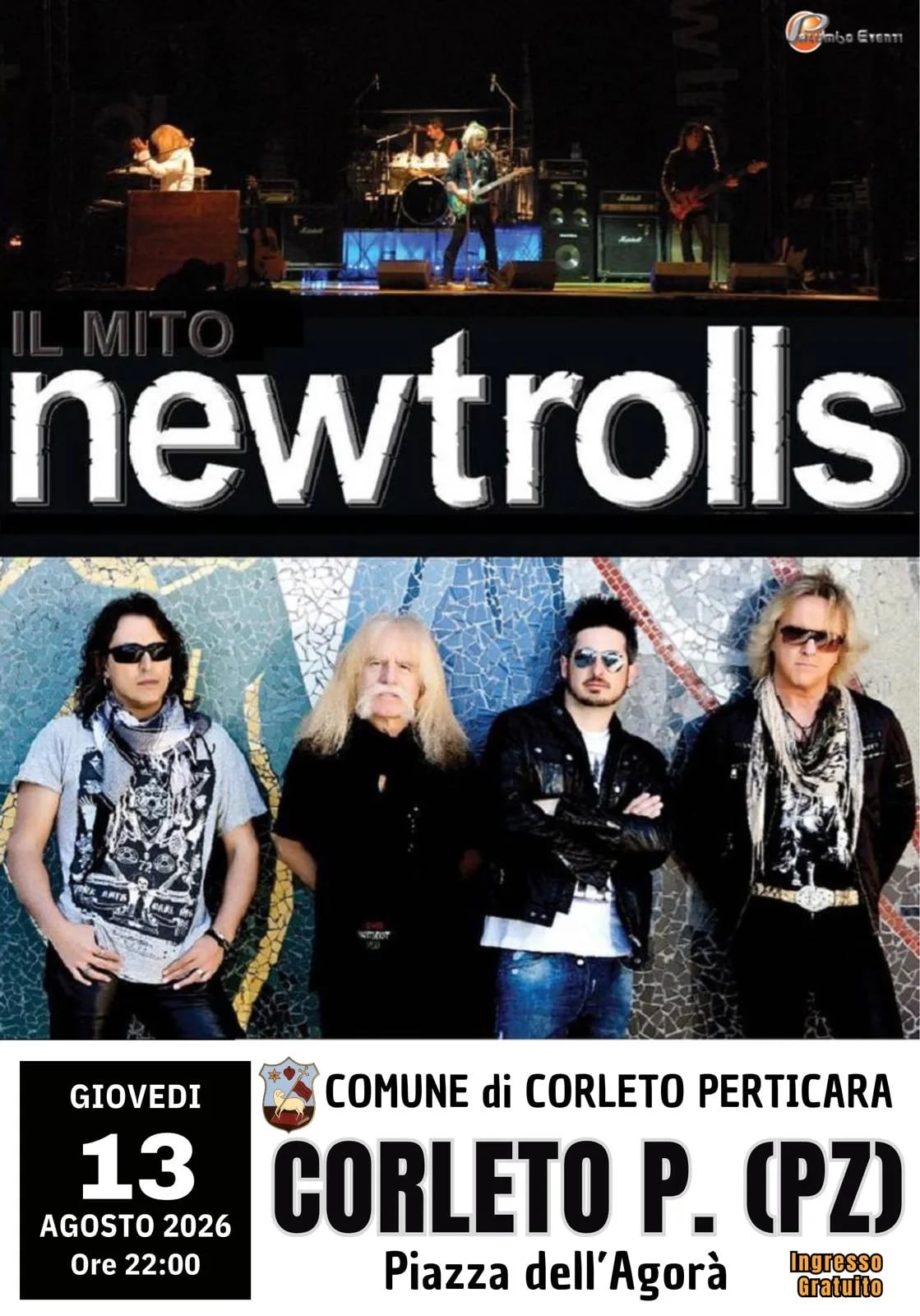 Concerto newtrolls — Corleto Perticara 2026
