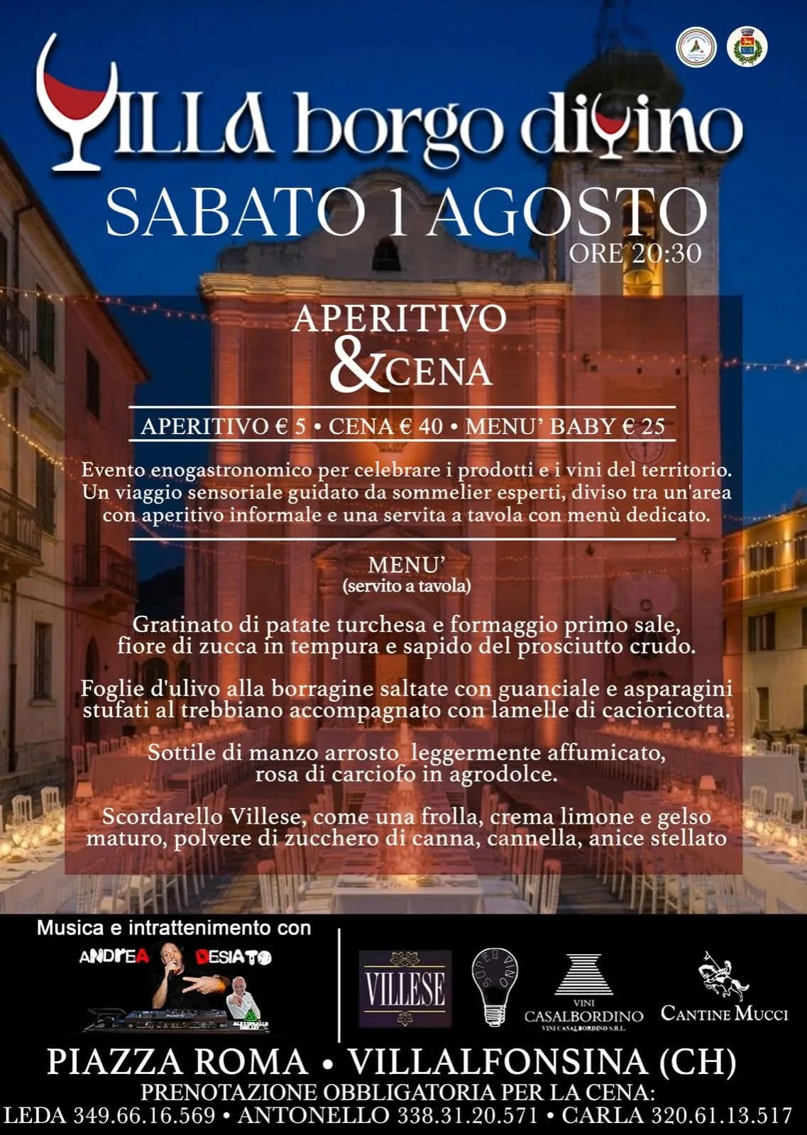 Villa borgo divino 2026