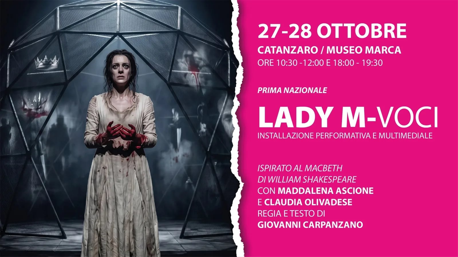 Locandina Lady M-Voci 2026 a Catanzaro (Catanzaro)