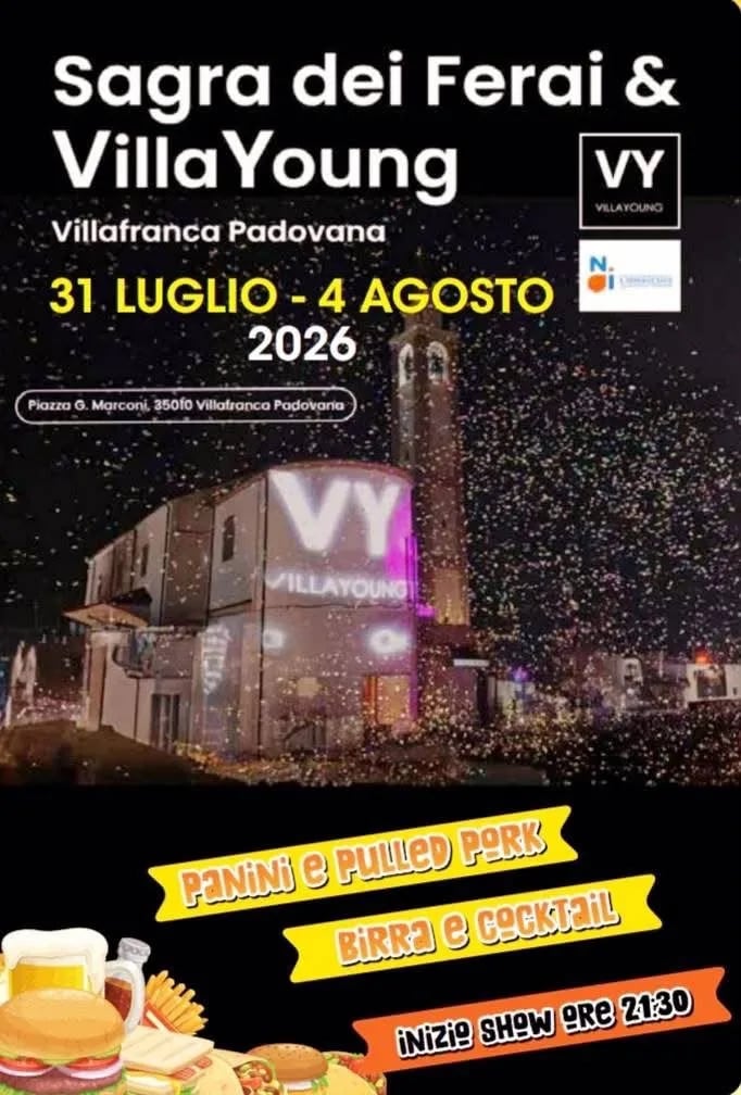Sagra dei Ferai & VillaYoung 2026