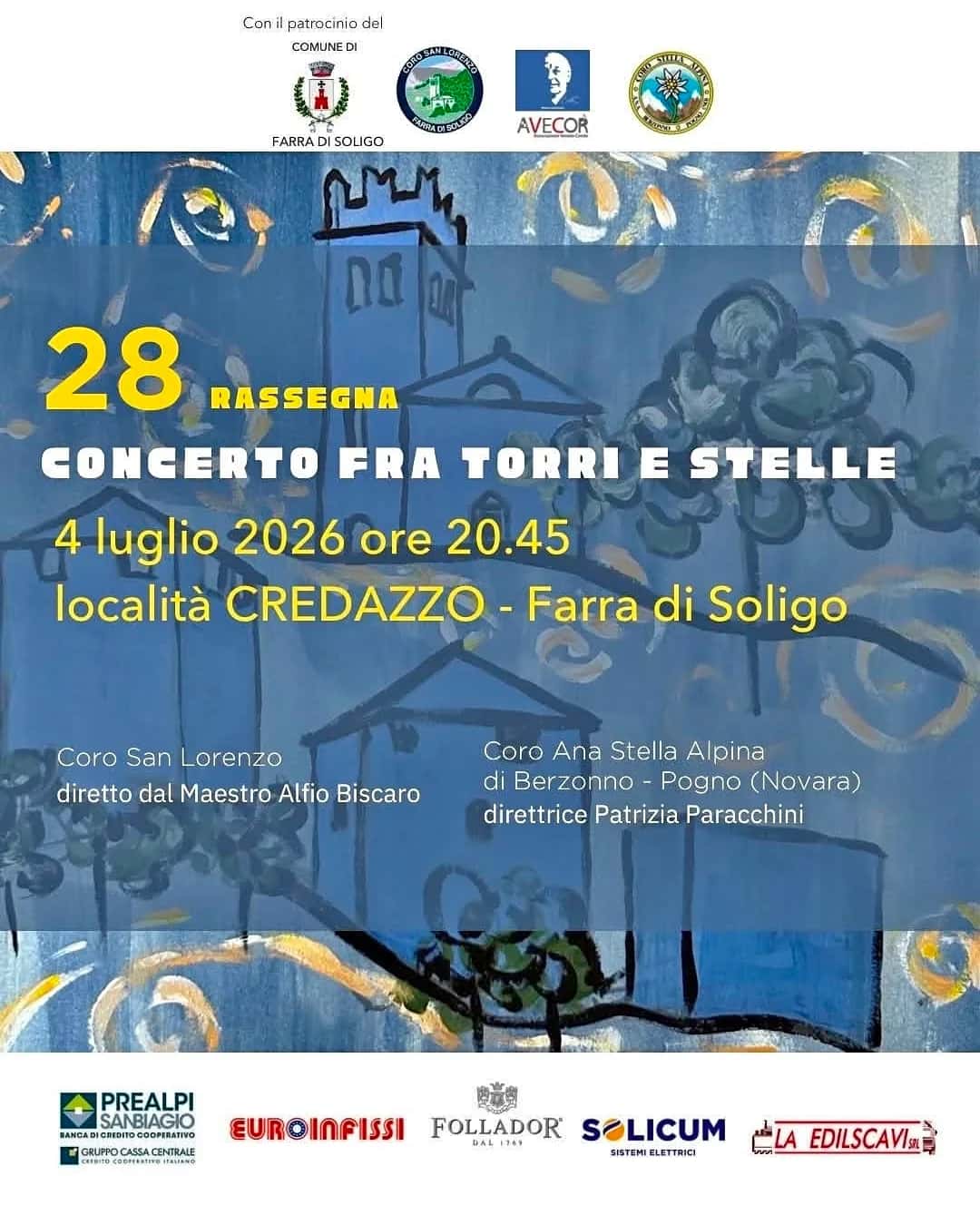 28ª Rassegna Concerto fra Torri e Stelle 2026