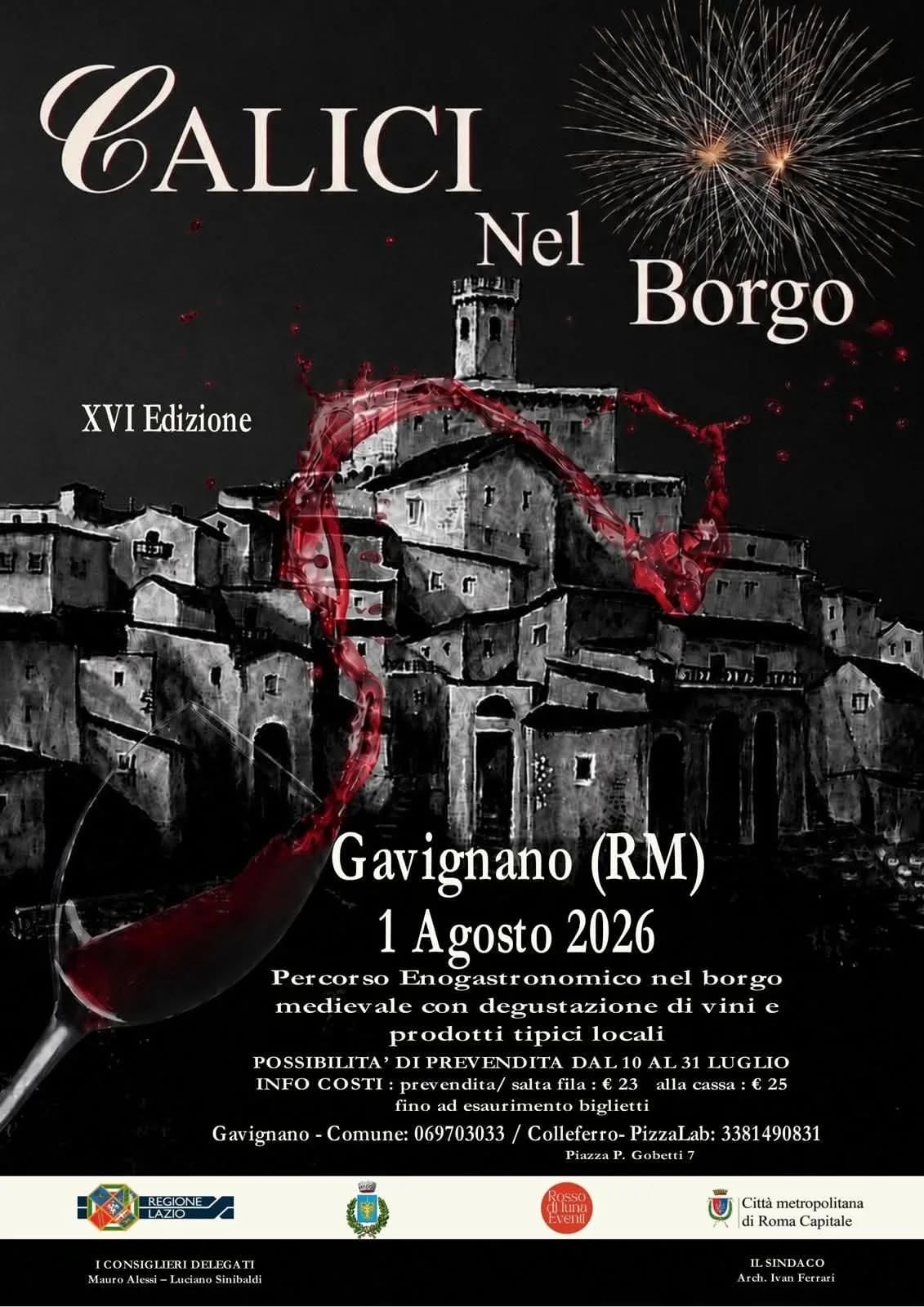 Calici nel Borgo — 16ª Edizione 2026