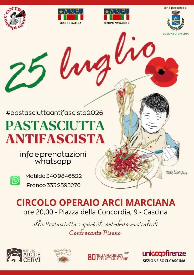 Pastasciutta Antifascista 2026
