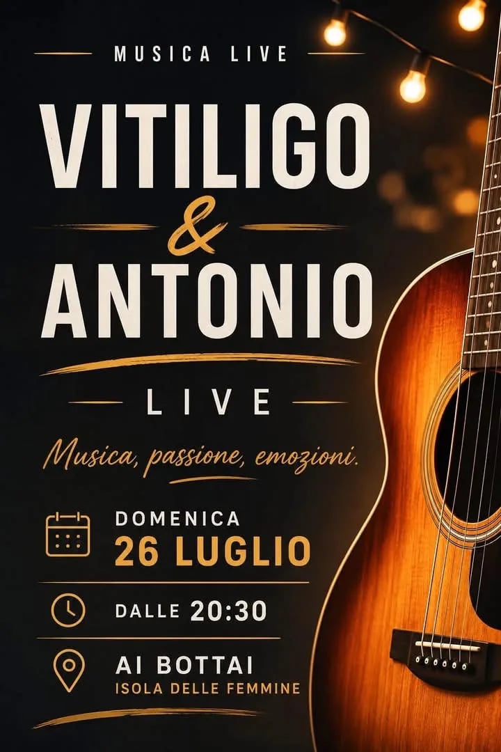 Concerto Vitiligo & Antonio 2026