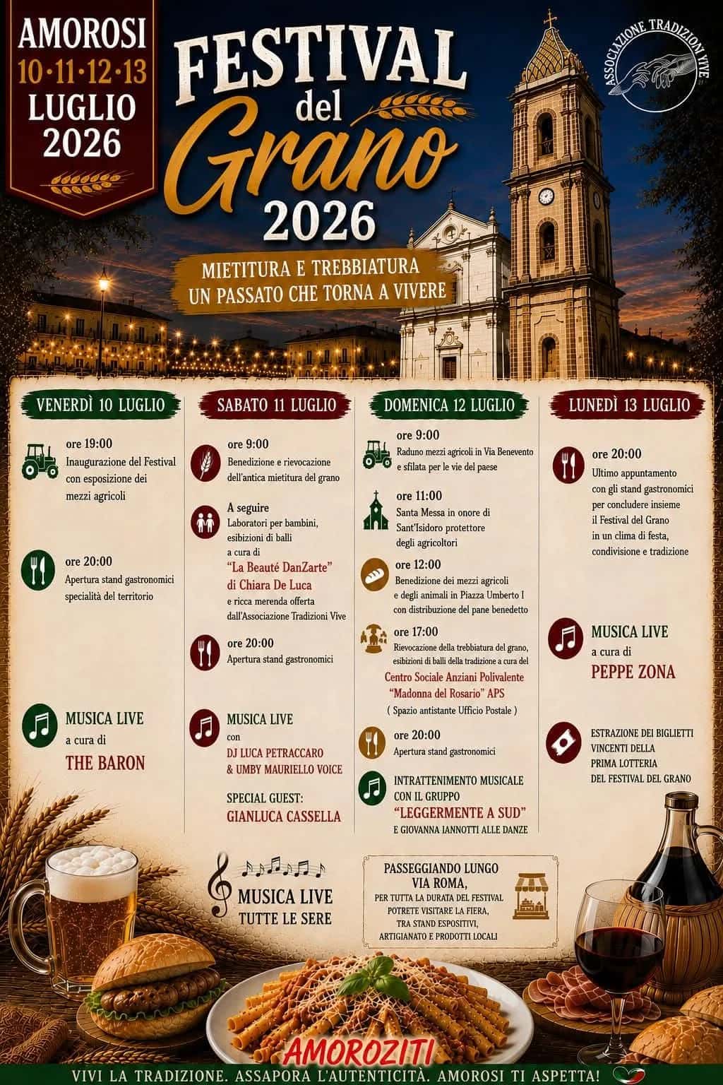 Festival del Grano 2026 ad Amorosi