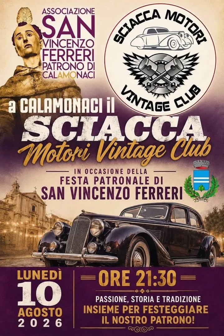 Festa Patronale di San Vincenzo Ferreri 2026