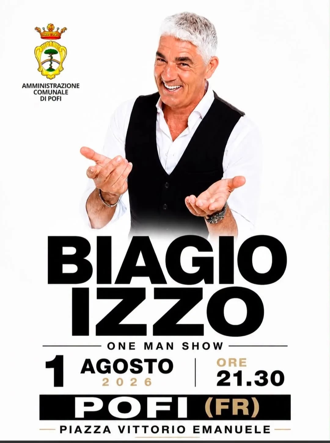 Biagio Izzo One Man Show 2026