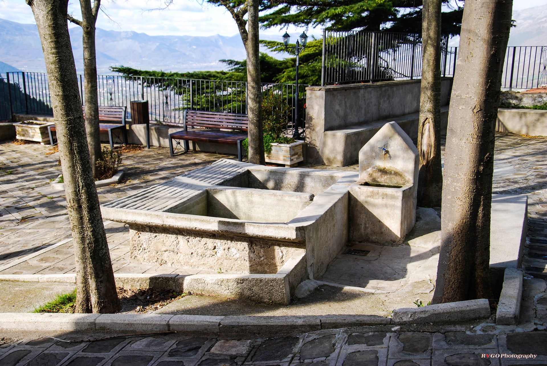 Antico Lavatoio di San Nicola nel centro storico di Viggiano