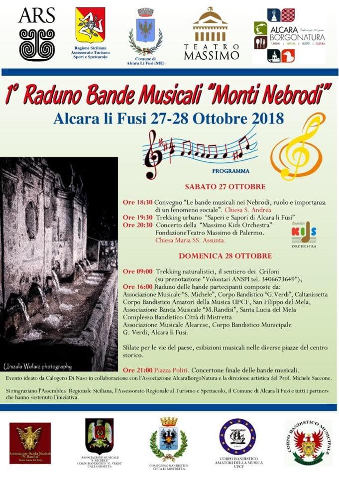 I° raduno Bande Musicali, 'Monti Nebrodi'