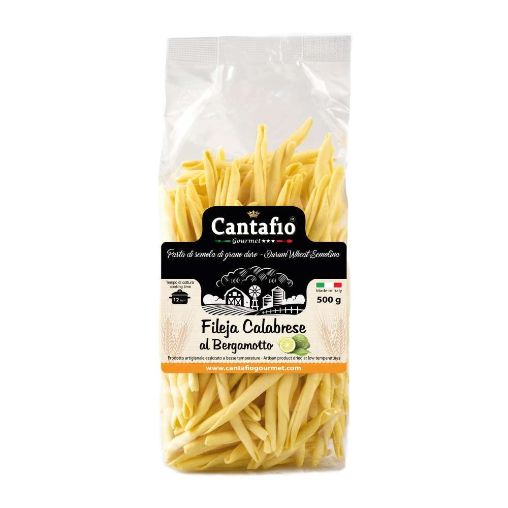 Fileja Calabrese al Bergamotto 500g - maccheroni al ferretto - pasta artigianale