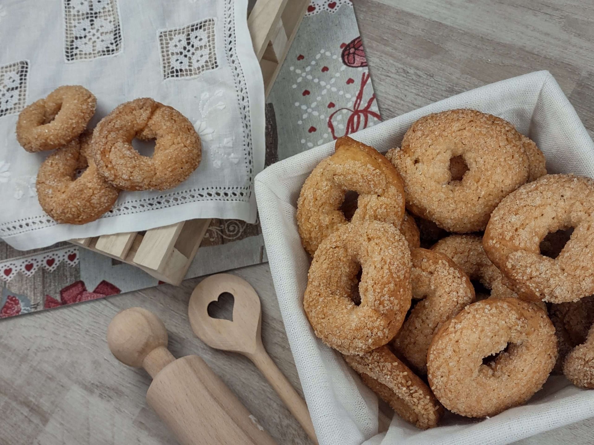 Ciambelline al vino con granella - 250 g