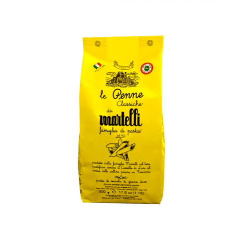 Martelli - Penne lisce di grano duro 500g