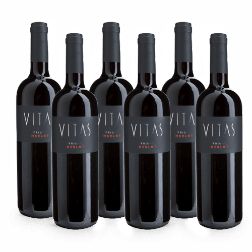 Merlot Friuli DOC - 6 bottiglie - Vitas