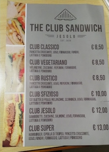 The club sandwich