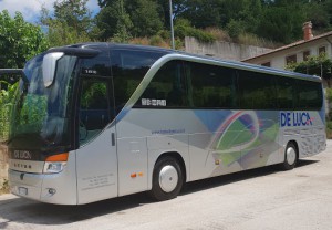 noleggio autobus Brindisi Lecce Bari Taranto Puglia DE LUCA BUS