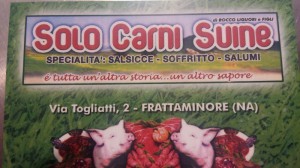 Solo Carni Suine: é tutta un storia, un altro sapore