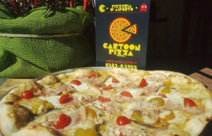 Cartoon Pizza