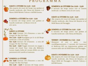 Tempo d’Autunno – Natura, Arte e Cibo a Moliterno (PZ) 🍂 Un ricco programma di eventi autunnali per scoprire i tesori storici, artistici e gastronomici di Moliterno 2024!