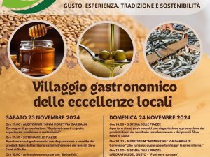 Castelvetrano è: Villaggio Gastronomico delle Eccellenze Locali 