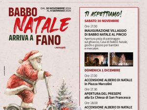 Babbo Natale Arriva a Fano: Il Natale Più Magico delle Marche  