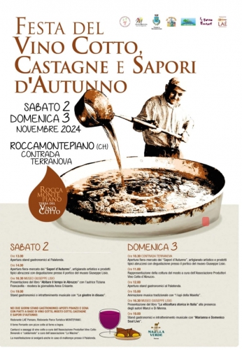 Festa del vino cotto, castagne e sapori d'autunno 2024