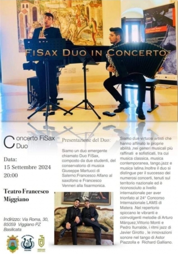 Concerto FiSax Duo 2024