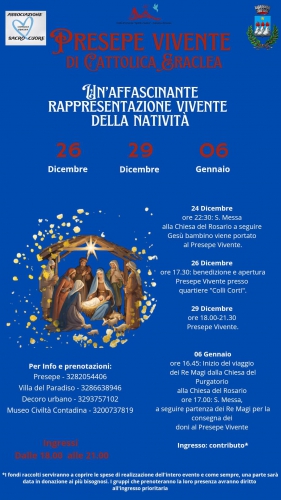 Presepe Vivente: Una Suggestiva Rappresentazione della Natività