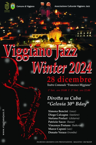 Viggiano Jazz Winter 2024: Teatro Comunale 'Francesco Miggiano'