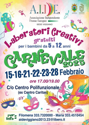 Laboratori Creativi di Carnevale