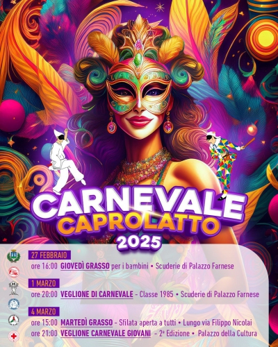 Carnevale Caprolatto 2025