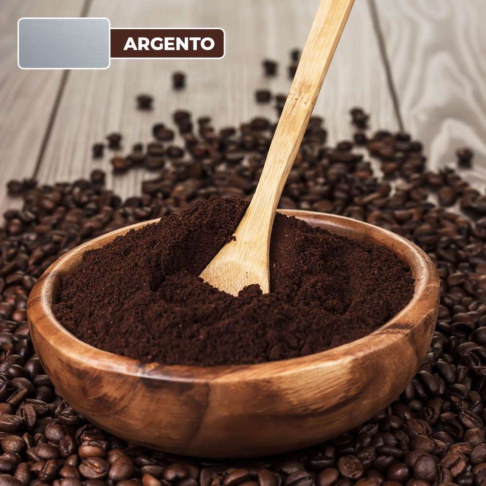  Foto Caffè Macinato Argento - 1kg,